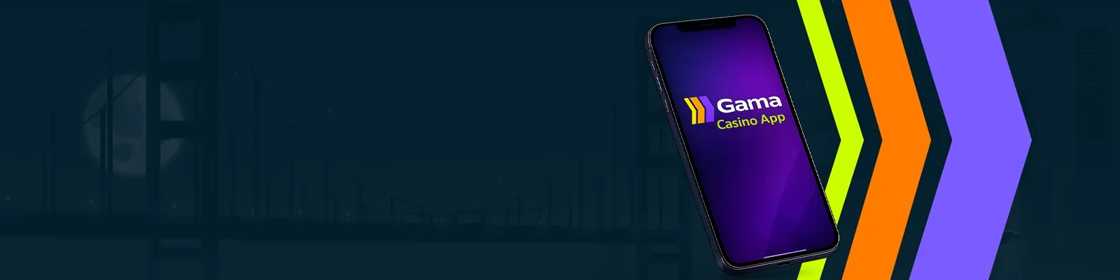 gama casino app banner